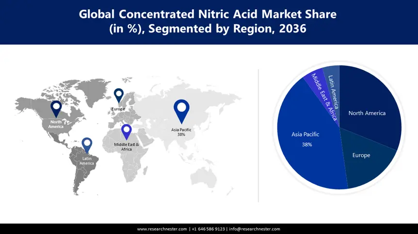 Concentrated Nitric Acid Market share